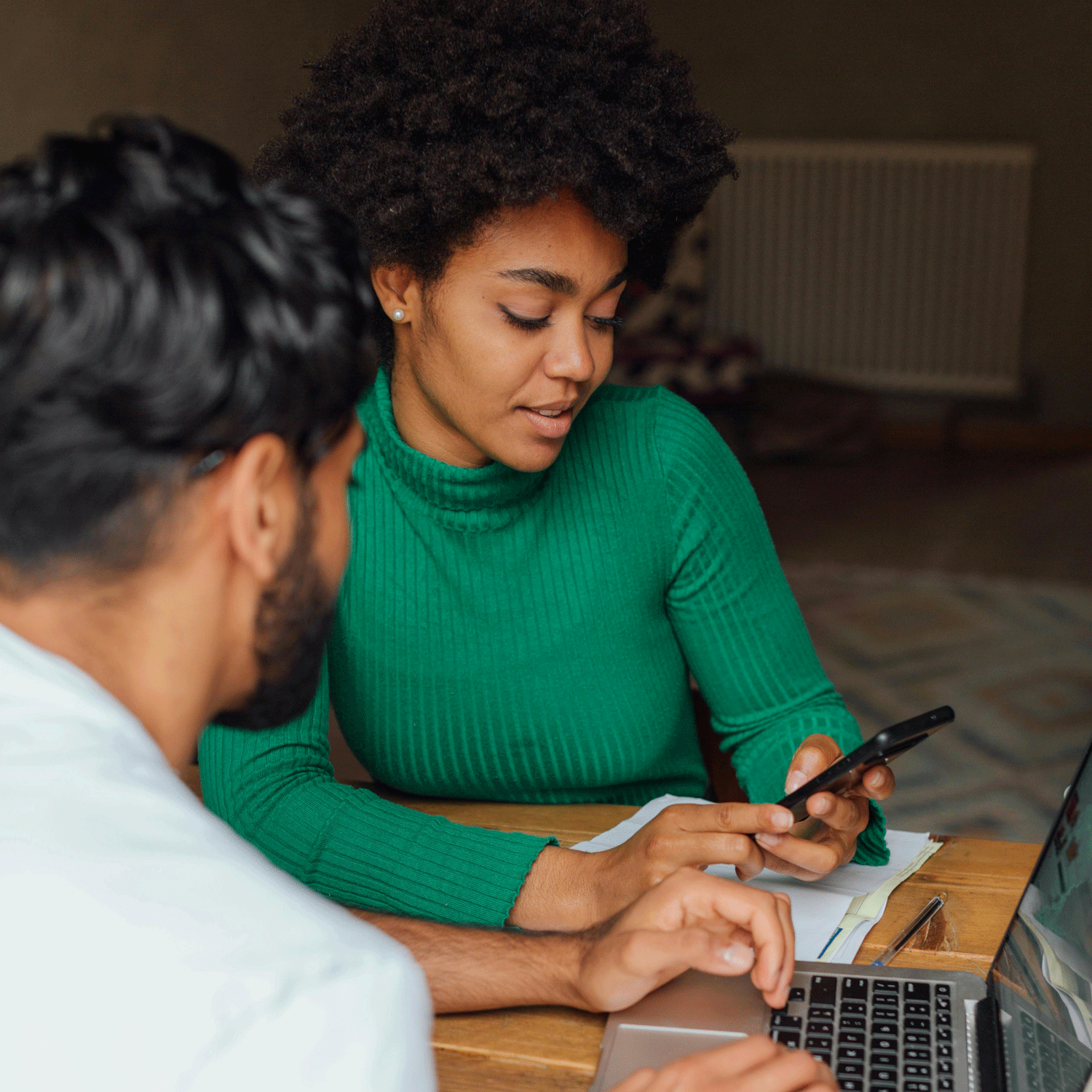 Employees engaging with Peppy’s personalised health support services